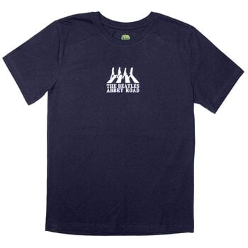 Skjorte The Beatles Mini Abbey Road Crossing Silhouette Navy Blue XL Skjorte - 1