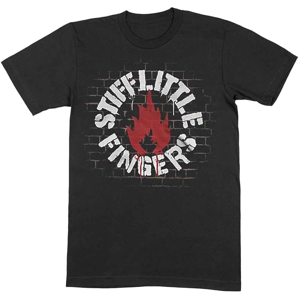 T-shirt Stiff Little Fingers Wall Black L T-shirt