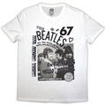The Beatles 1967 White XL Camiseta de manga corta