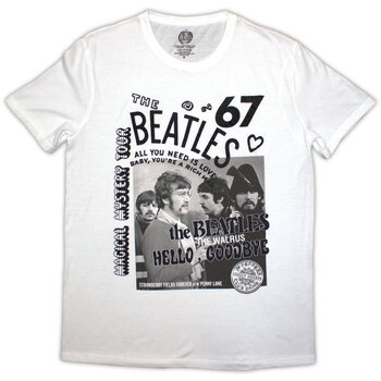 T-shirt The Beatles 1967 White 2XL T-shirt - 1