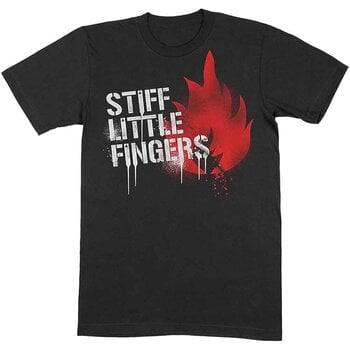 T-skjorte Stiff Little Fingers Graffiti Black M T-skjorte - 1