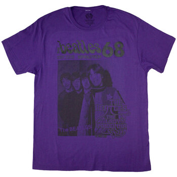 T-Shirt The Beatles 1968 Purple 2XL T-Shirt - 1