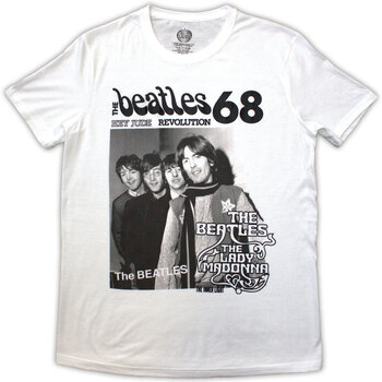 T-shirt The Beatles 1968 White XL T-shirt - 1