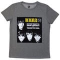 The Beatles VJ Secret Sleeve Grey S Feminino T-shirt