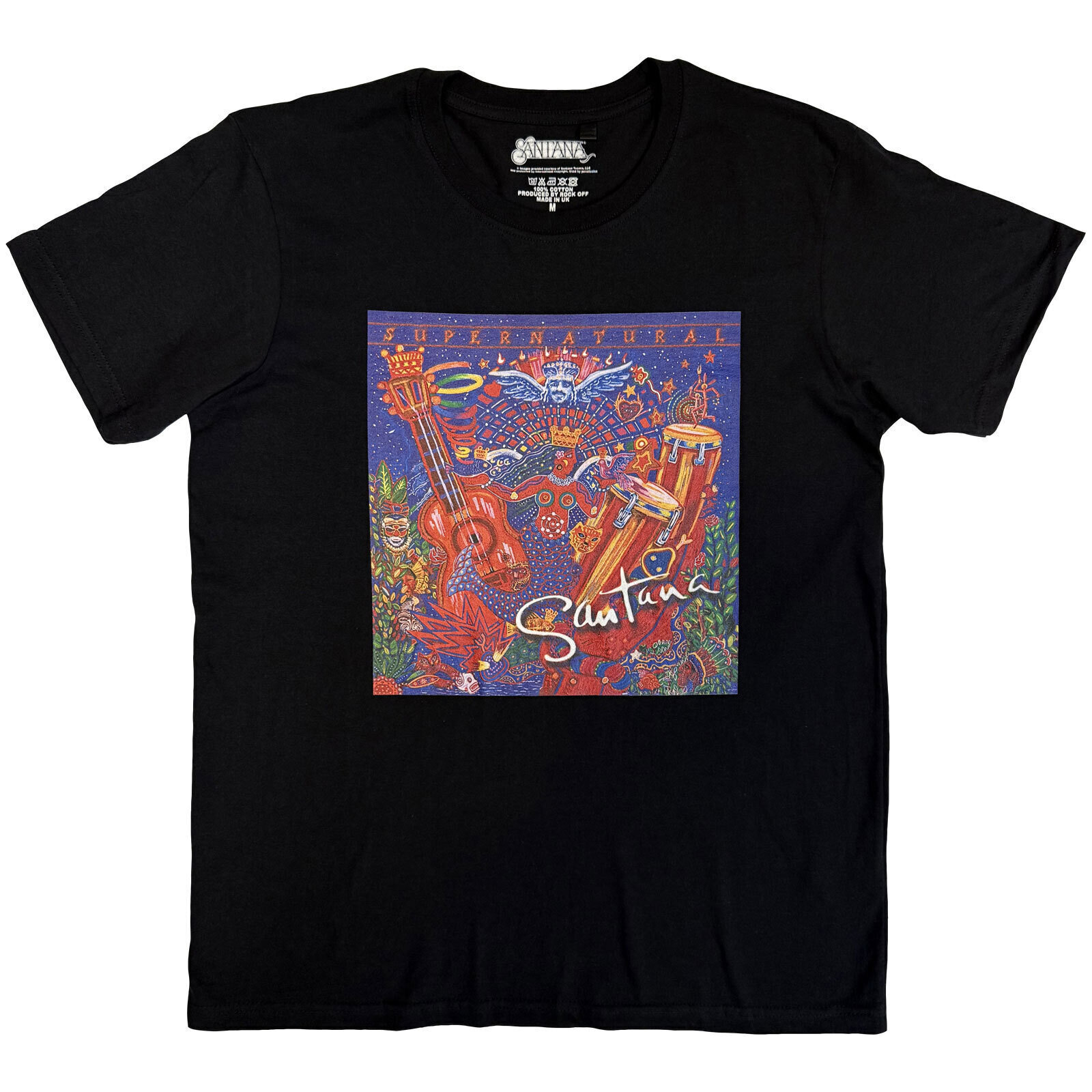 T-särk Santana Supernatural Black S T-särk