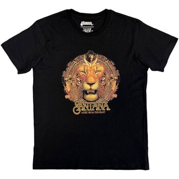 T-Shirt Santana Lionhead Black L T-Shirt - 1