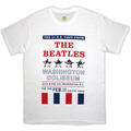 The Beatles Washington '64 Stars & Stripes White L T-Shirt