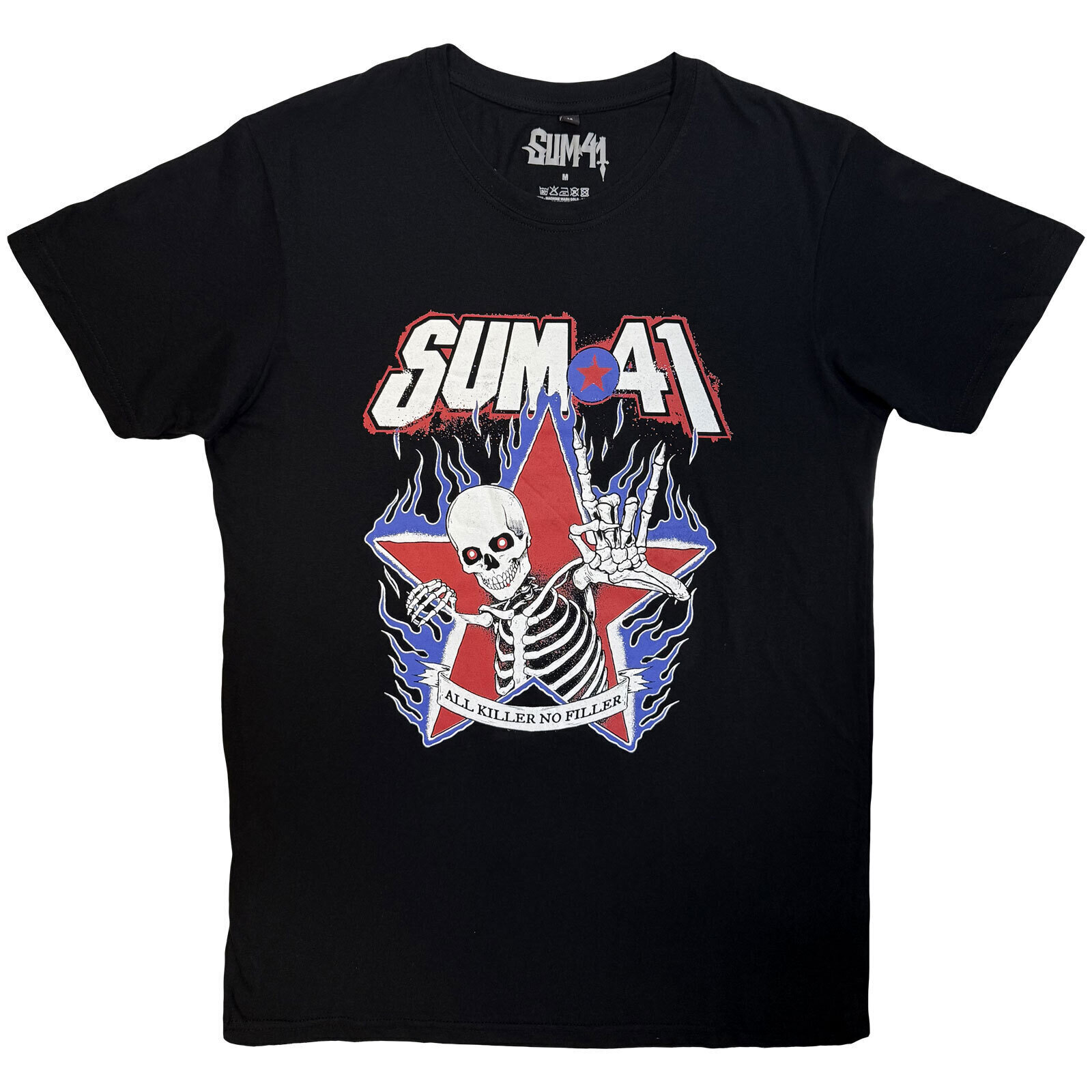 Риза Sum 41 All Killer No Filler Skeleton Carbon Black M Риза