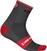 Чорапи за колоездене Castelli Rosso Corsa 13 Anthracite/Red Чорапи за колоездене