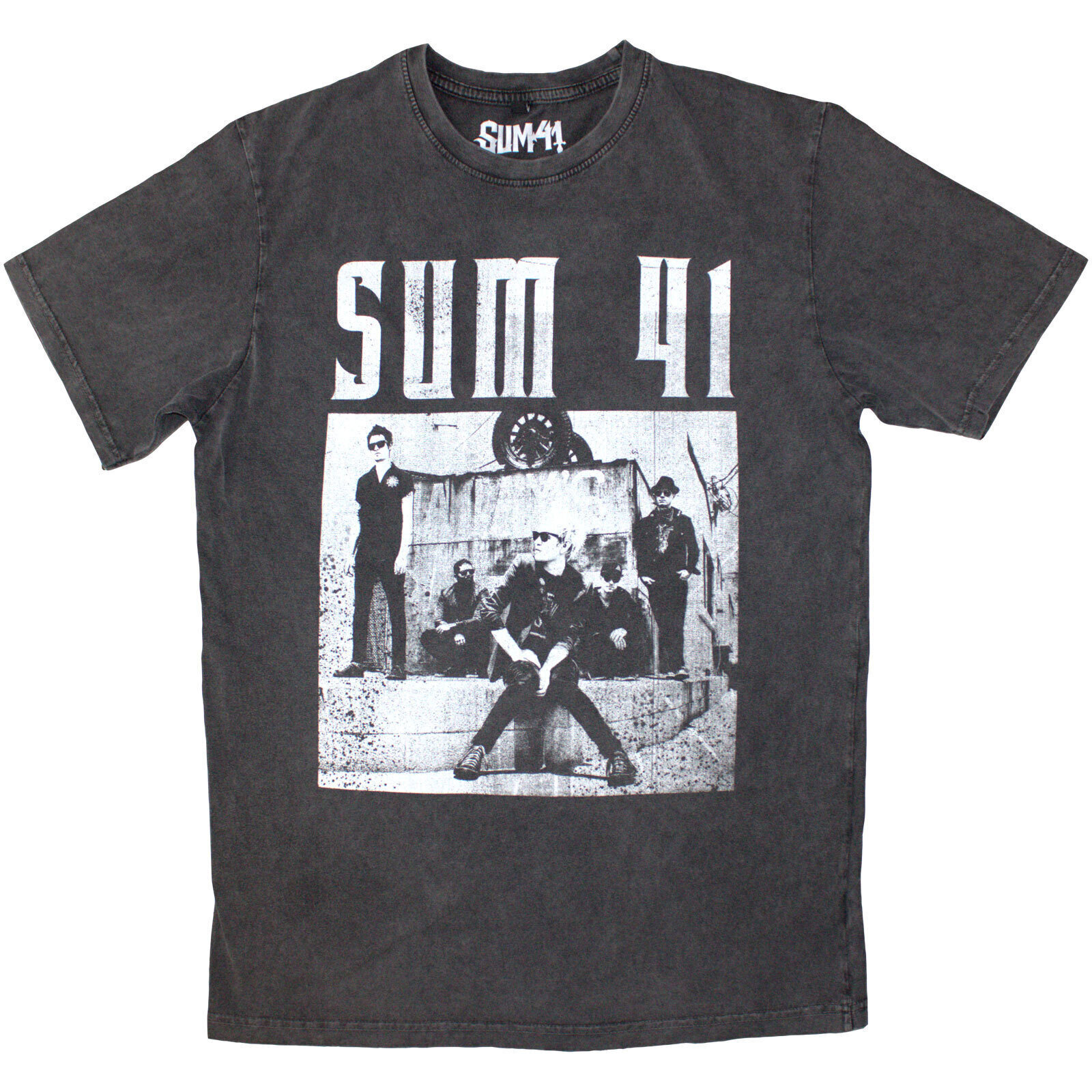 T-särk Sum 41 Box Photo (Stone Wash) Charcoal Grey L T-särk