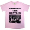 The Beatles Washington '64 Promo Pink L T-Shirt