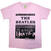 T-Shirt The Beatles Washington '64 Promo Pink XL T-Shirt