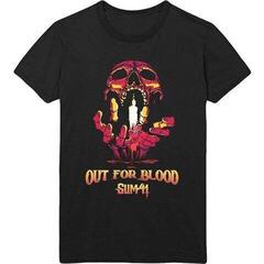 Skjorte Sum 41 Out For Blood (Back Print) Black XL Skjorte