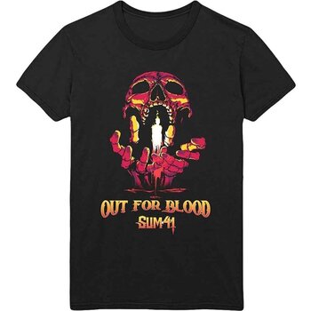 Skjorte Sum 41 Out For Blood (Back Print) Black XL Skjorte - 1