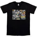 The Beatles Collage Montage Black M T-shirt