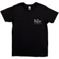 The Beatles Collage Logo Black L Camiseta de manga corta