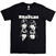 T-Shirt The Beatles Black & White Band Black L T-Shirt