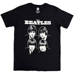T-Shirt The Beatles Black & White Band Black 2XL T-Shirt