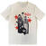 T-Shirt The Beatles Red Stars Natural M T-Shirt