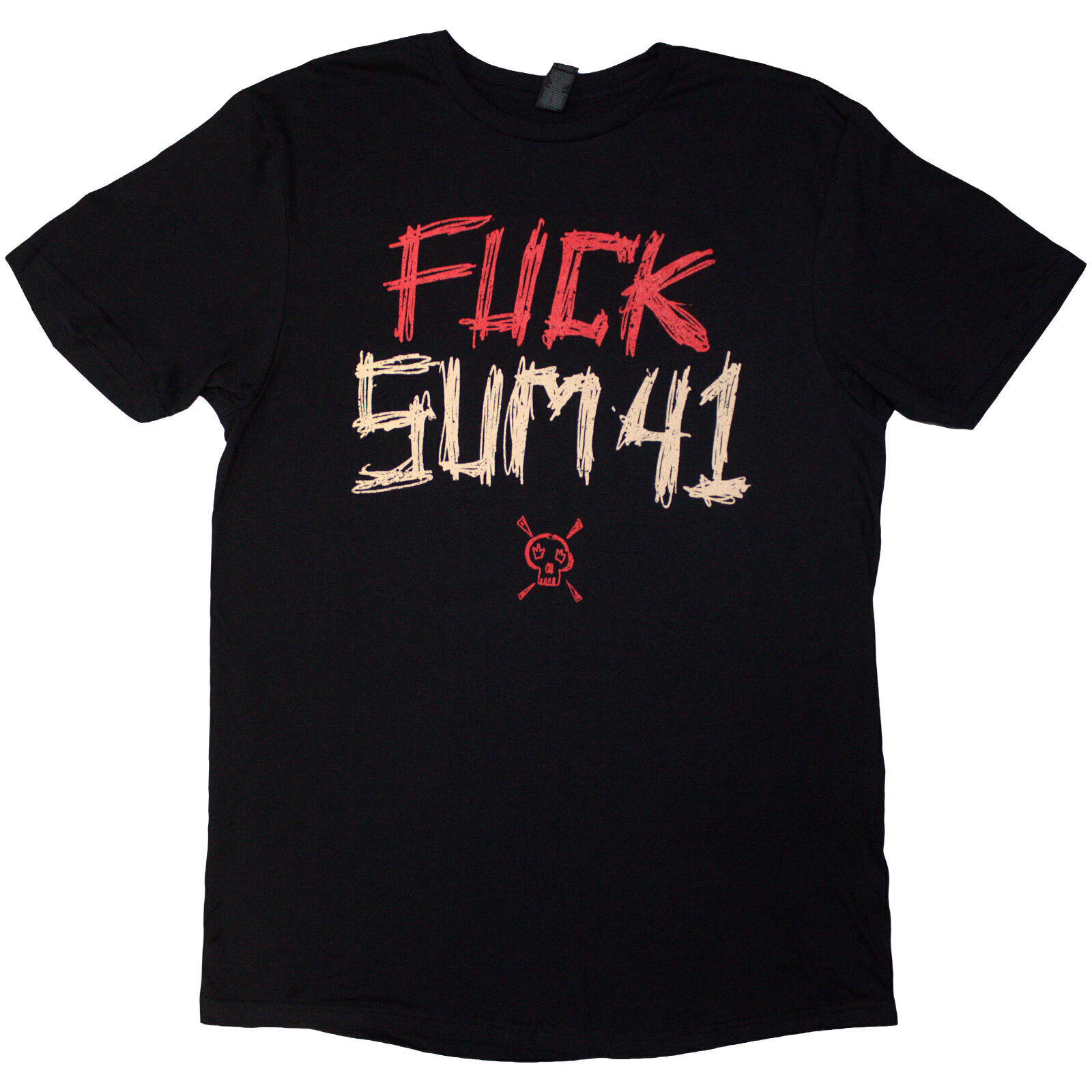 T-särk Sum 41 Tour '24 Fuck Sum 41 (Back Print & Ex-Tour) Black S T-särk