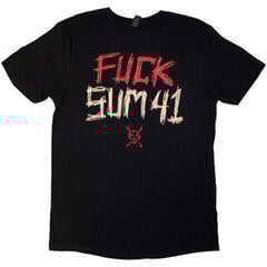 T-Shirt Sum 41 Tour '24 Fuck Sum 41 (Back Print & Ex-Tour) Black 2XL T-Shirt
