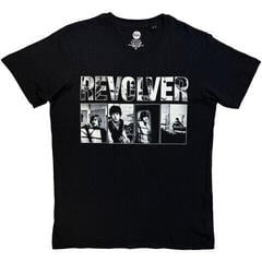 T-Shirt The Beatles Revolver Portraits Black M T-Shirt