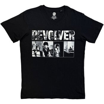 T-Shirt The Beatles Revolver Portraits Black M T-Shirt - 1