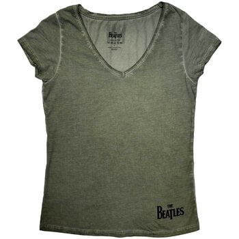 Skjorte The Beatles Corner Logo Green L Dame Skjorte - 1