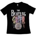 The Beatles Sgt Pepper Black S Ženske Košulja