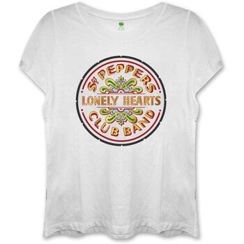 Tricou The Beatles Sgt Pepper (Fitted) White M Damă Tricou - 1