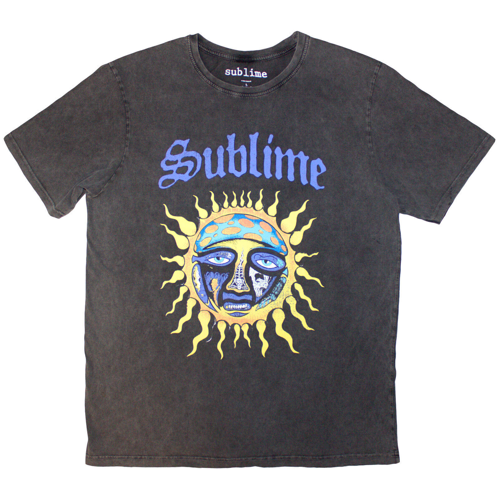 T-särk Sublime Sun Logo (Stone Wash) Charcoal Grey M T-särk