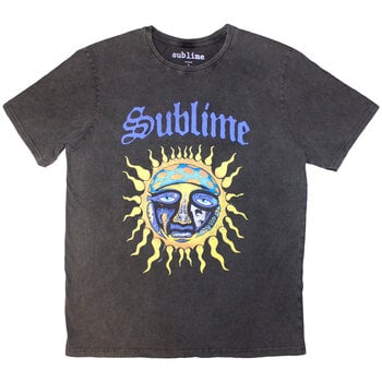 T-shirt Sublime Sun Logo (Stone Wash) Charcoal Grey XL T-shirt - 1