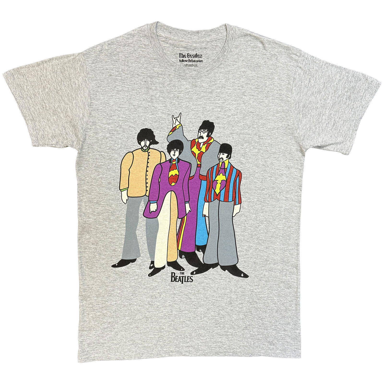 T-shirt The Beatles Yellow Submarine Grey XL T-shirt