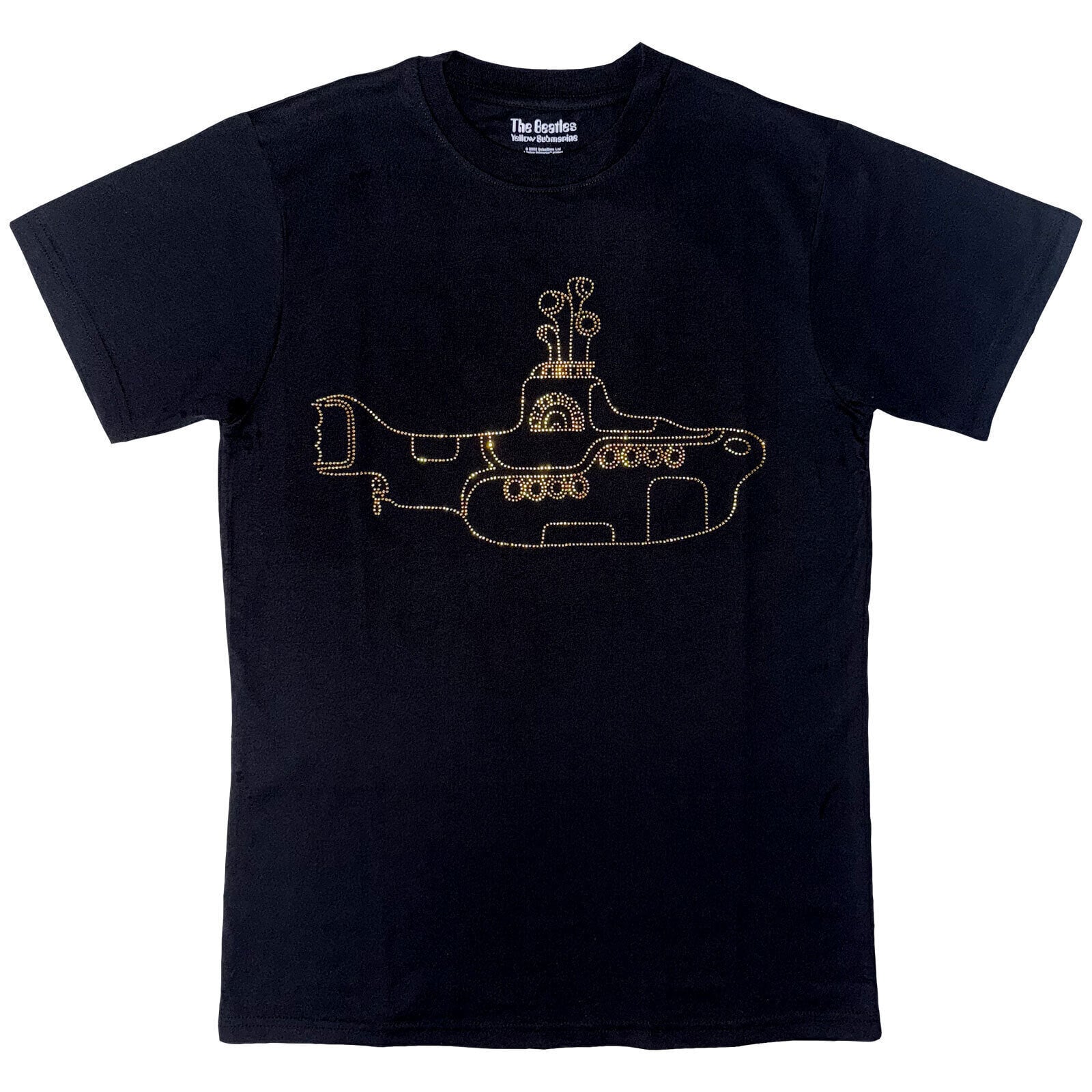 T-shirt The Beatles Yellow Submarine (Embellished) Black XL T-shirt