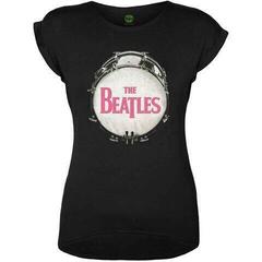 T-Shirt The Beatles Drum Fuchsia Glitter (Embellished)