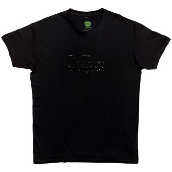 T-shirt The Beatles Drop T Black-On-Black (Hi-Build) Black M T-shirt - 1