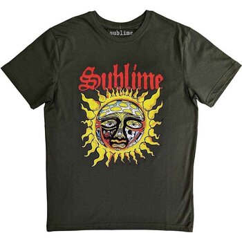 T-Shirt Sublime Yellow Sun Green 2XL T-Shirt - 1