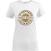 T-Shirt The Beatles Sgt Pepper Drum Colour Foil (Embellished) White S Damen T-Shirt