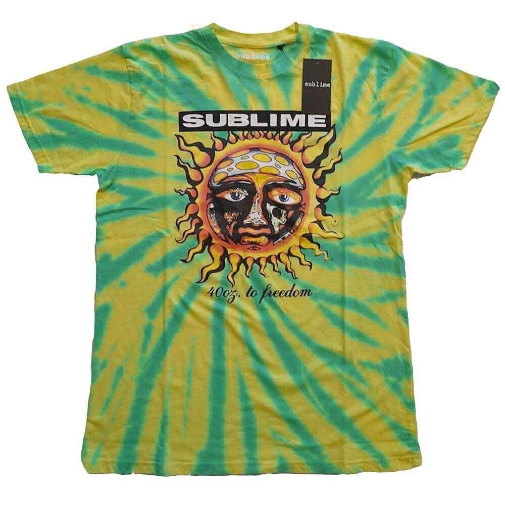 T-shirt Sublime 40oz To Freedom (Wash Collection) Green M T-shirt