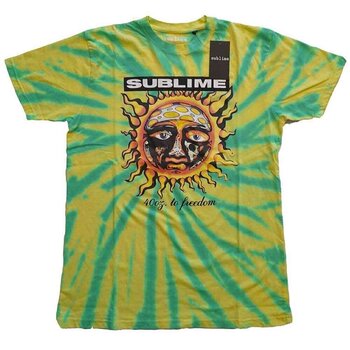 T-shirt Sublime 40oz To Freedom (Wash Collection) Green M T-shirt - 1