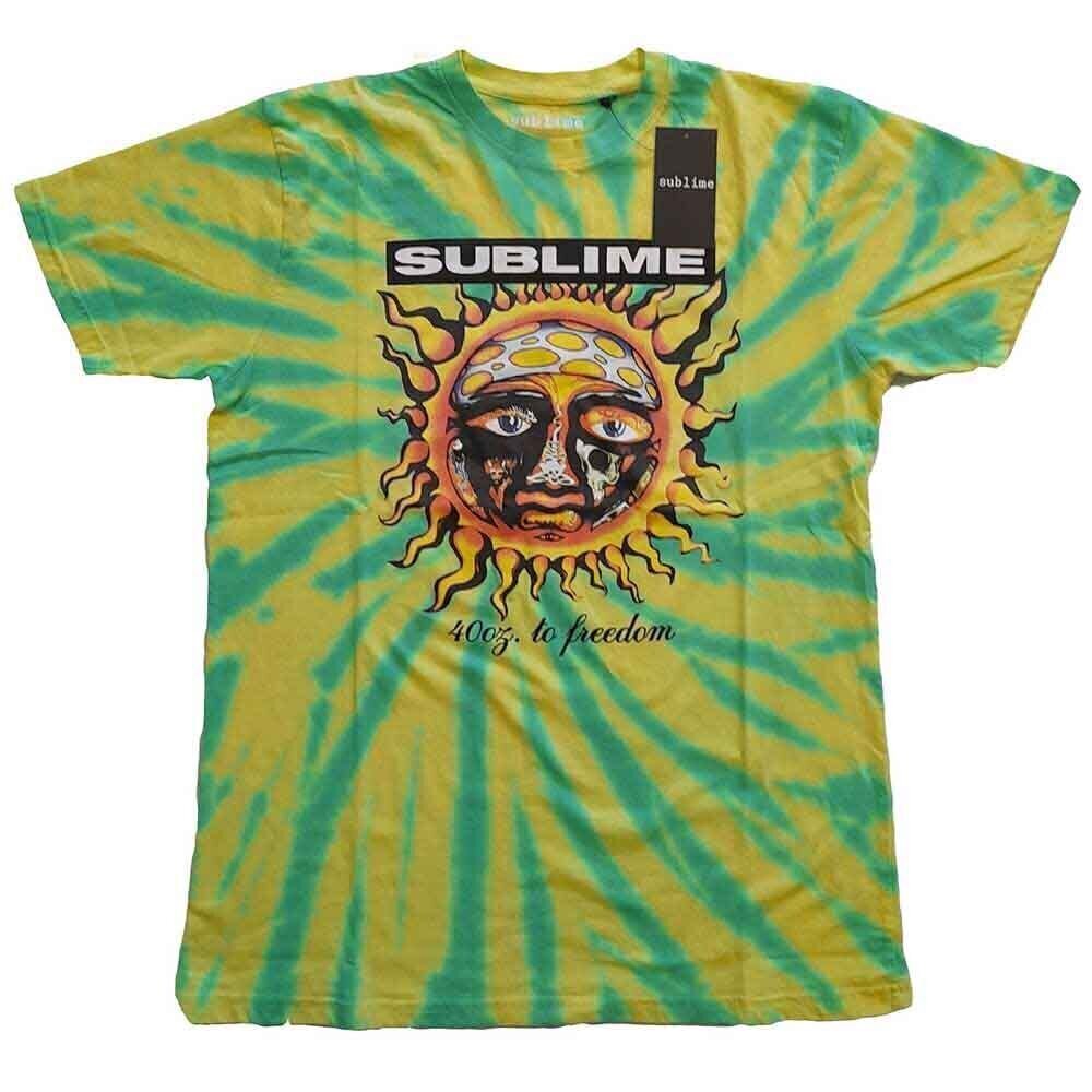 T-shirt Sublime 40oz To Freedom (Wash Collection) Green L T-shirt