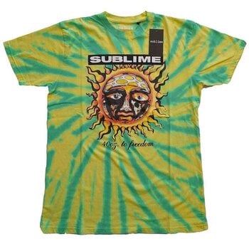 T-shirt Sublime 40oz To Freedom (Wash Collection) Green L T-shirt - 1