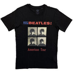 T-shirt The Beatles American Tour 1964 (Back Print) Black L T-shirt