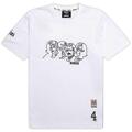 The Beatles Meyba Embroidered White L Koszulka