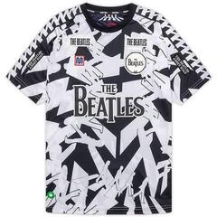 T-Shirt The Beatles Meyba Abbey Road Crossing All-Over-Print Black & White M T-Shirt