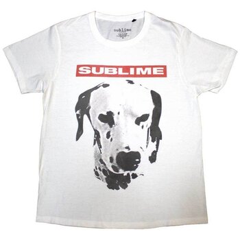 T-Shirt Sublime Dog White 2XL T-Shirt - 1
