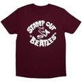 The Beatles Stamp Out The Maroon Red L Majica