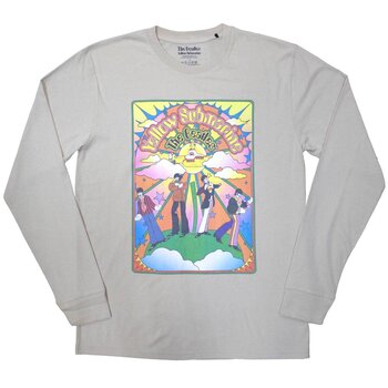 T-Shirt The Beatles Yellow Submarine Tracklist (Back Print) Sand 2XL T-Shirt - 1