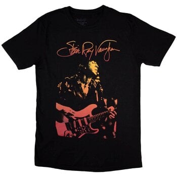 T-shirt Stevie Ray Vaughan Signature Black 2XL T-shirt - 1