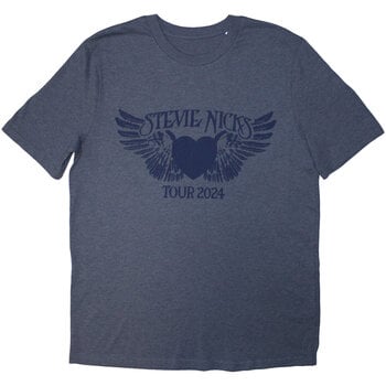 Košulja Stevie Nicks Tour '24 Winged Heart (Back Print & Ex-Tour) Navy Blue M Košulja - 1
